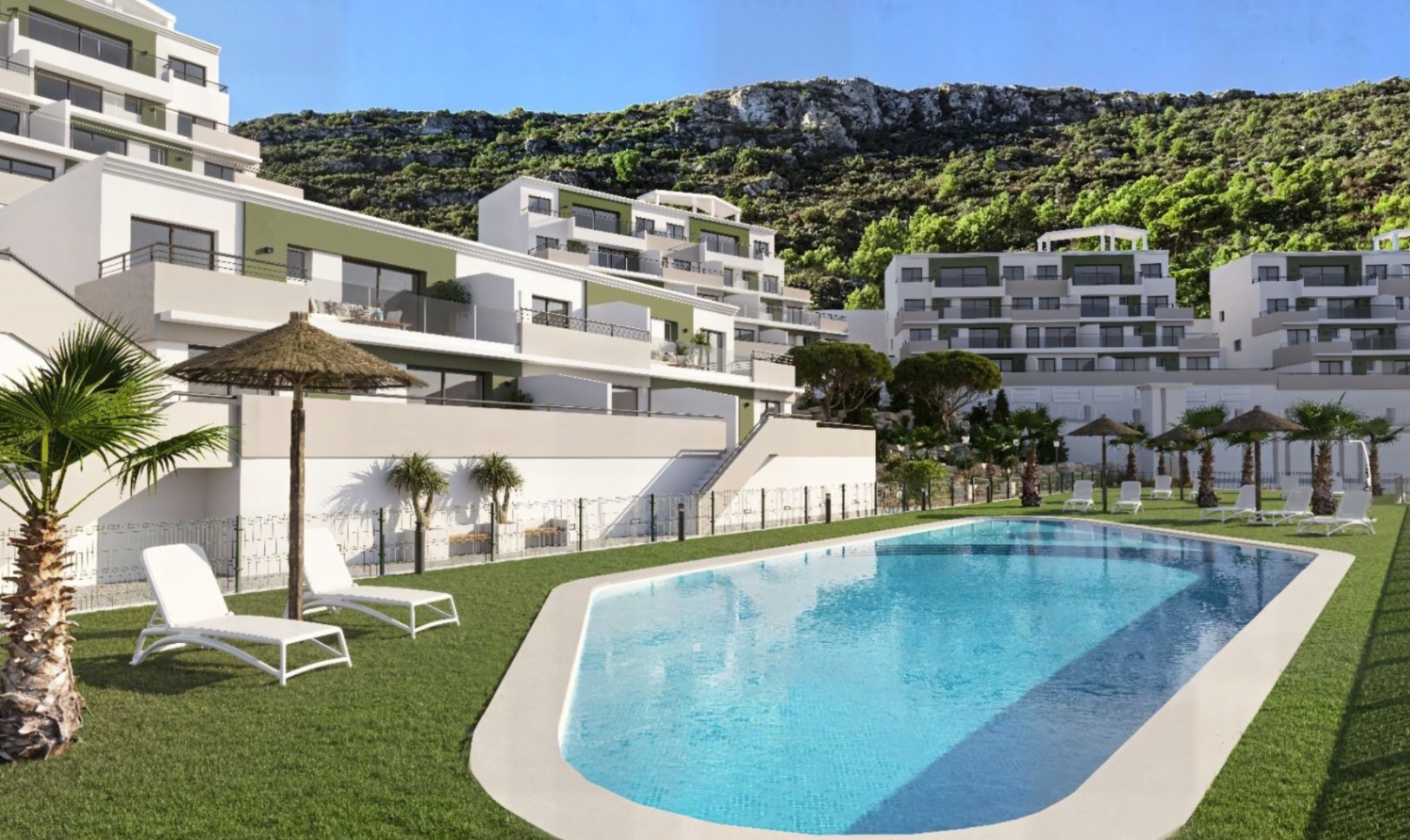 Fantásticos apartamentos con vistas al mar .