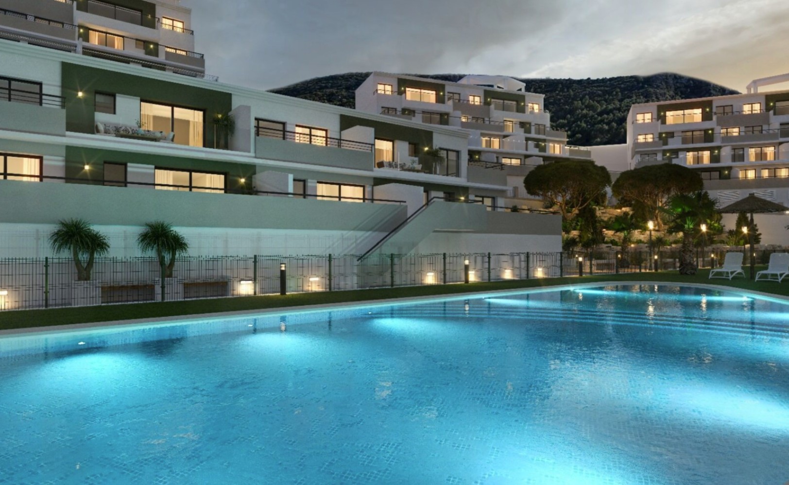 Fantásticos apartamentos con vistas al mar .