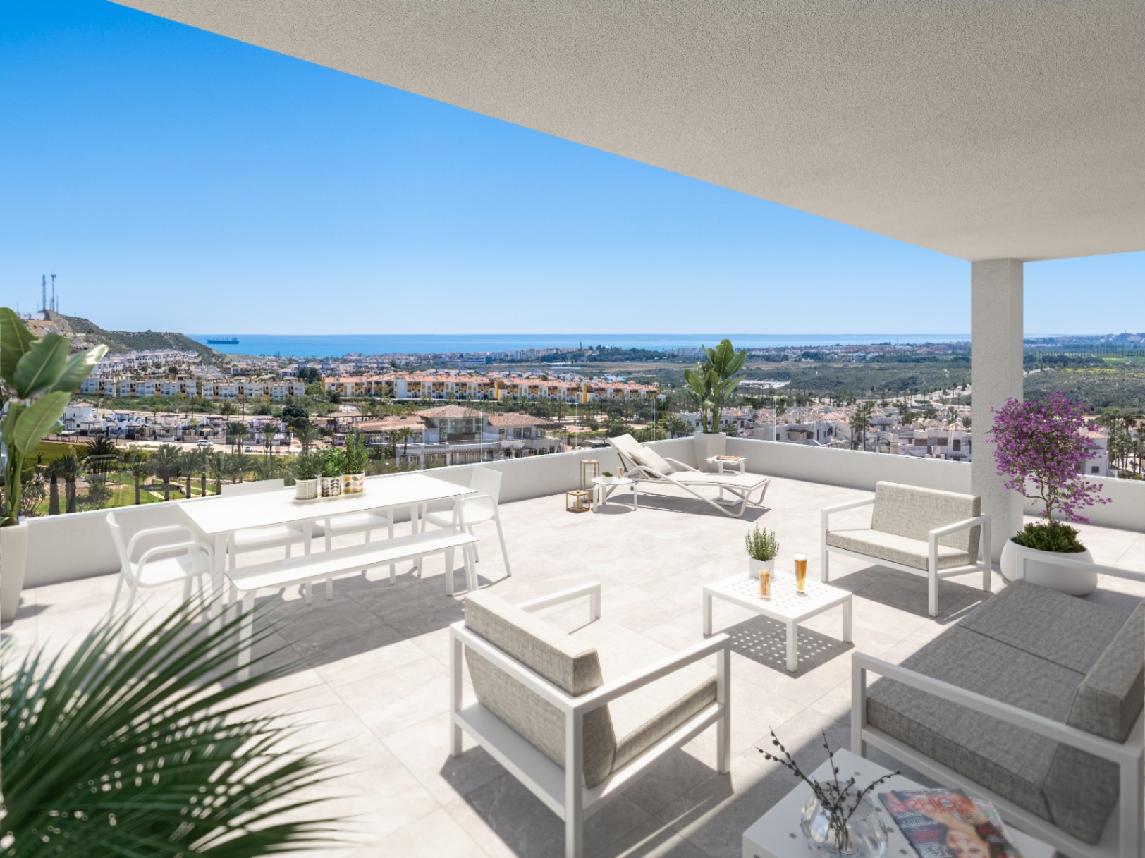 PV1125 - Precioso apartamento con vistas al mar .
