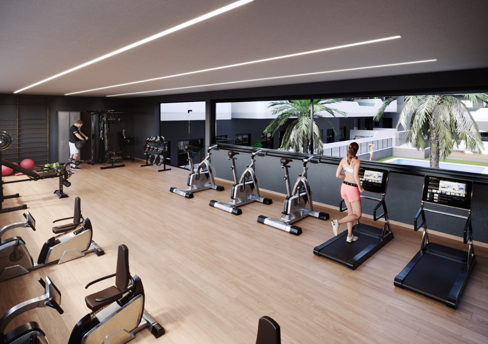 Apartamento en Santa Pola con 2 habitaciones y piscina comunitaria