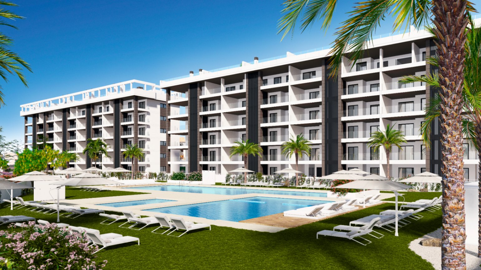 Fantásticos apartamentos con vistas al mar .