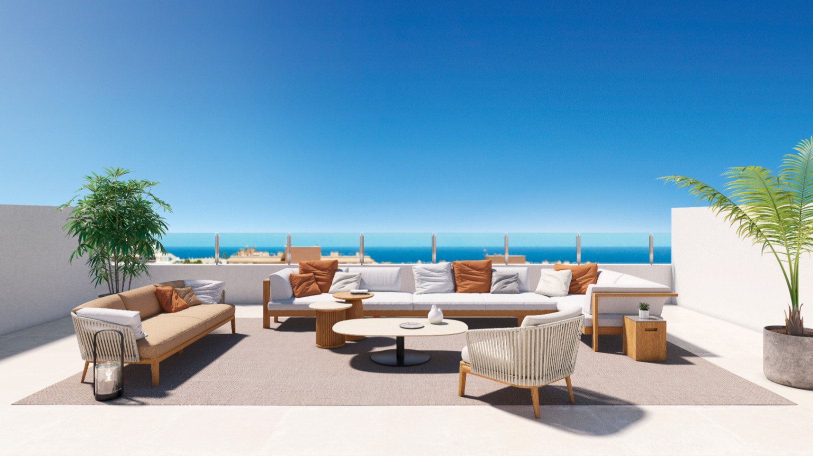 Fantásticos apartamentos con vistas al mar .