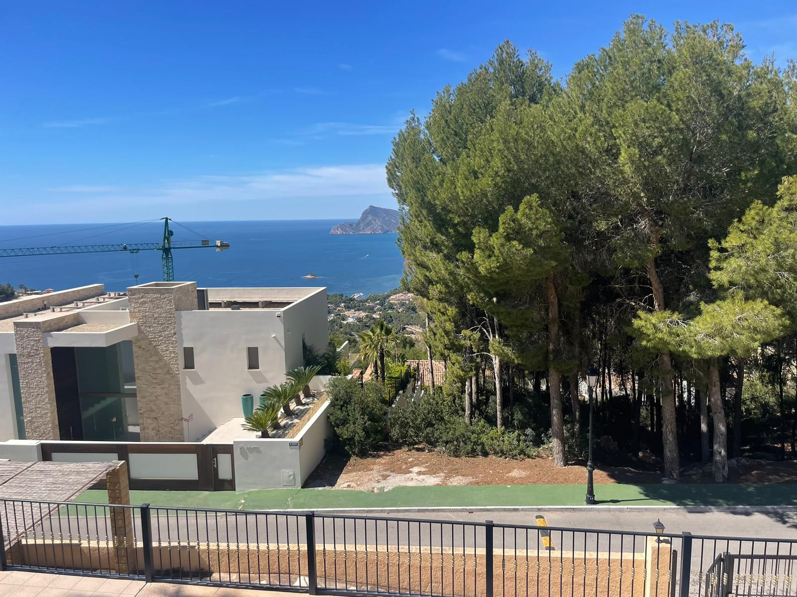 Preciosa Villa con vistas al mar en Altea Hills .