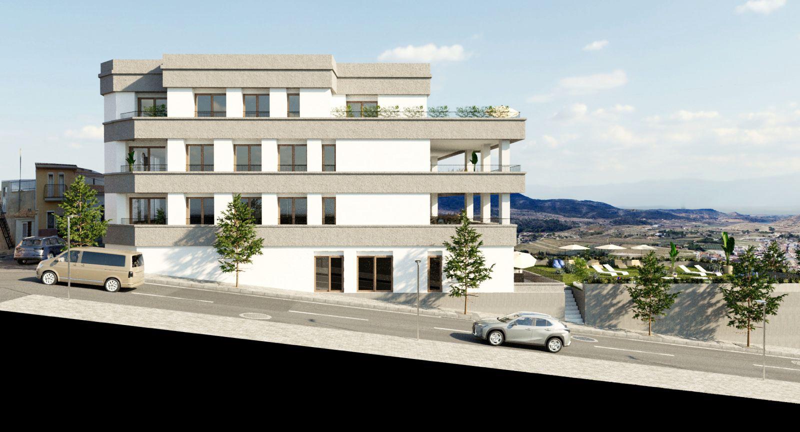 Atico nuevo de 2 habitaciones en Hondón de las Nieves