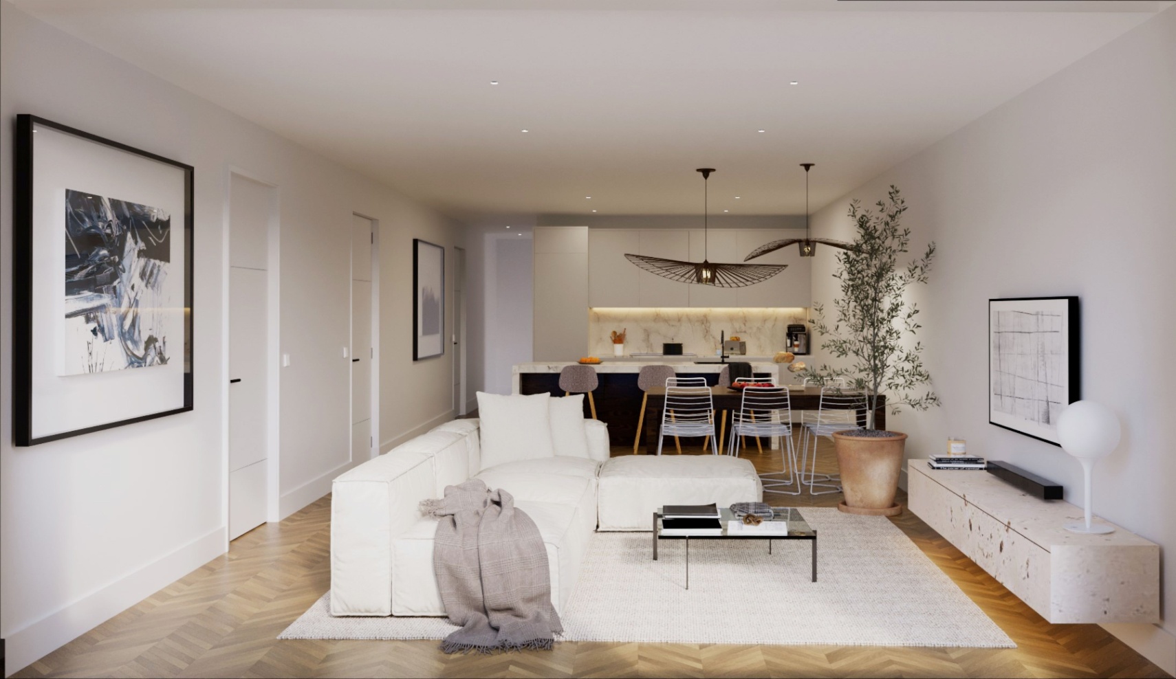 Atico nuevo de 2 habitaciones en Hondón de las Nieves