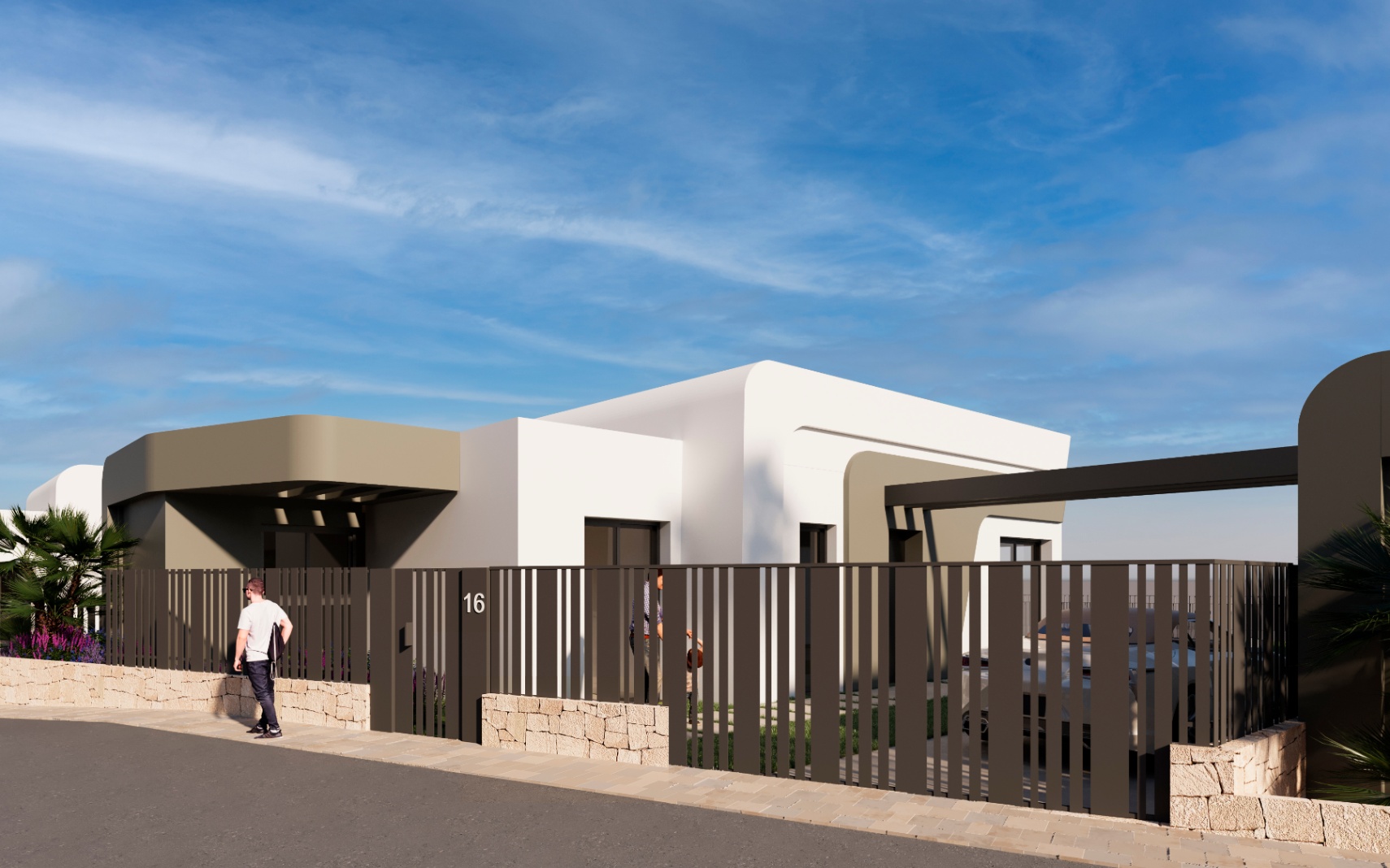 Apartamento nuevo de 2 dormitorios con piscina en Muchamiel