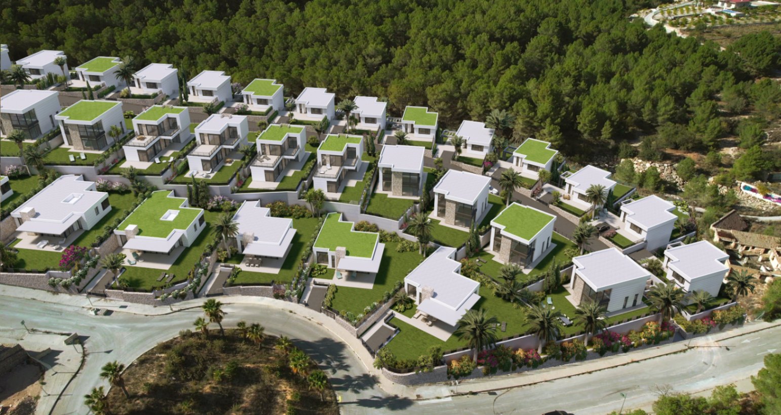 Chalet en venta de 3 dormitorios con piscina en Polop