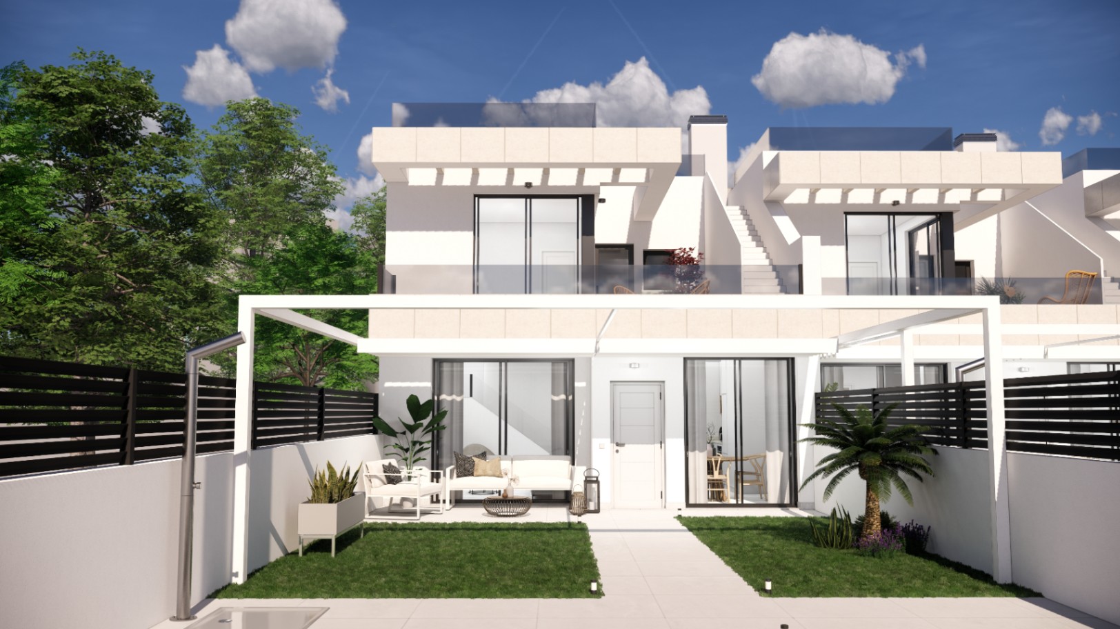Chalet en venta con 2 habitaciones y piscina en Rojales, Alicante