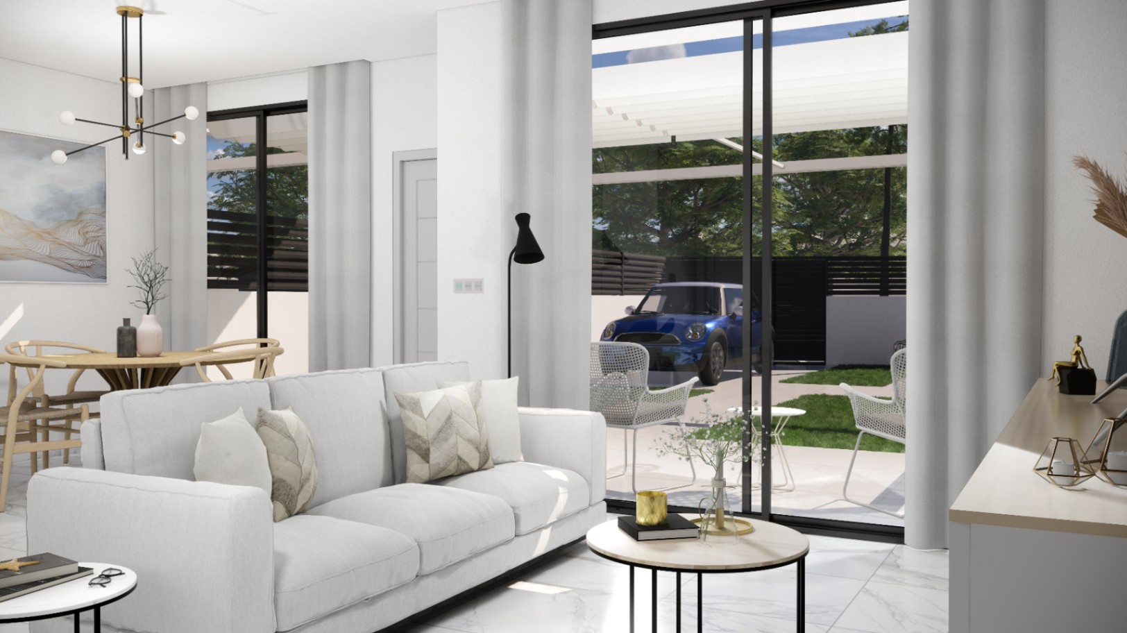 Chalet en venta con 2 habitaciones y piscina en Rojales, Alicante