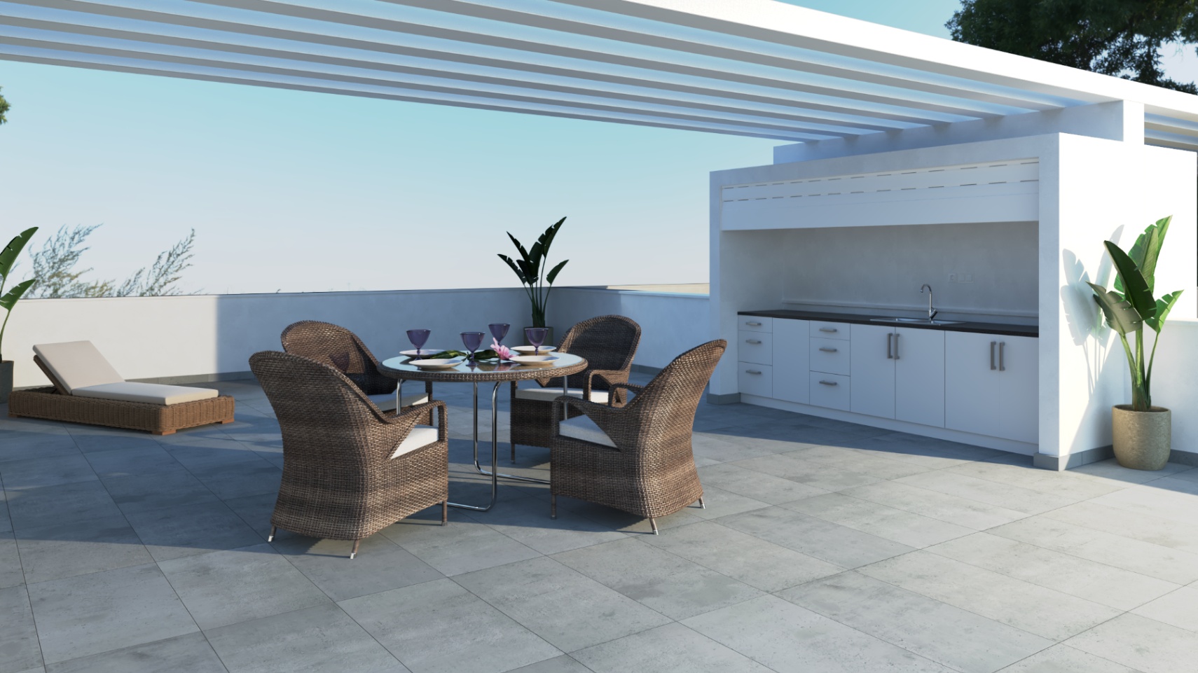 Ultimo Bungalow en venta de 2 dormitorios en Pilar de la Horadada