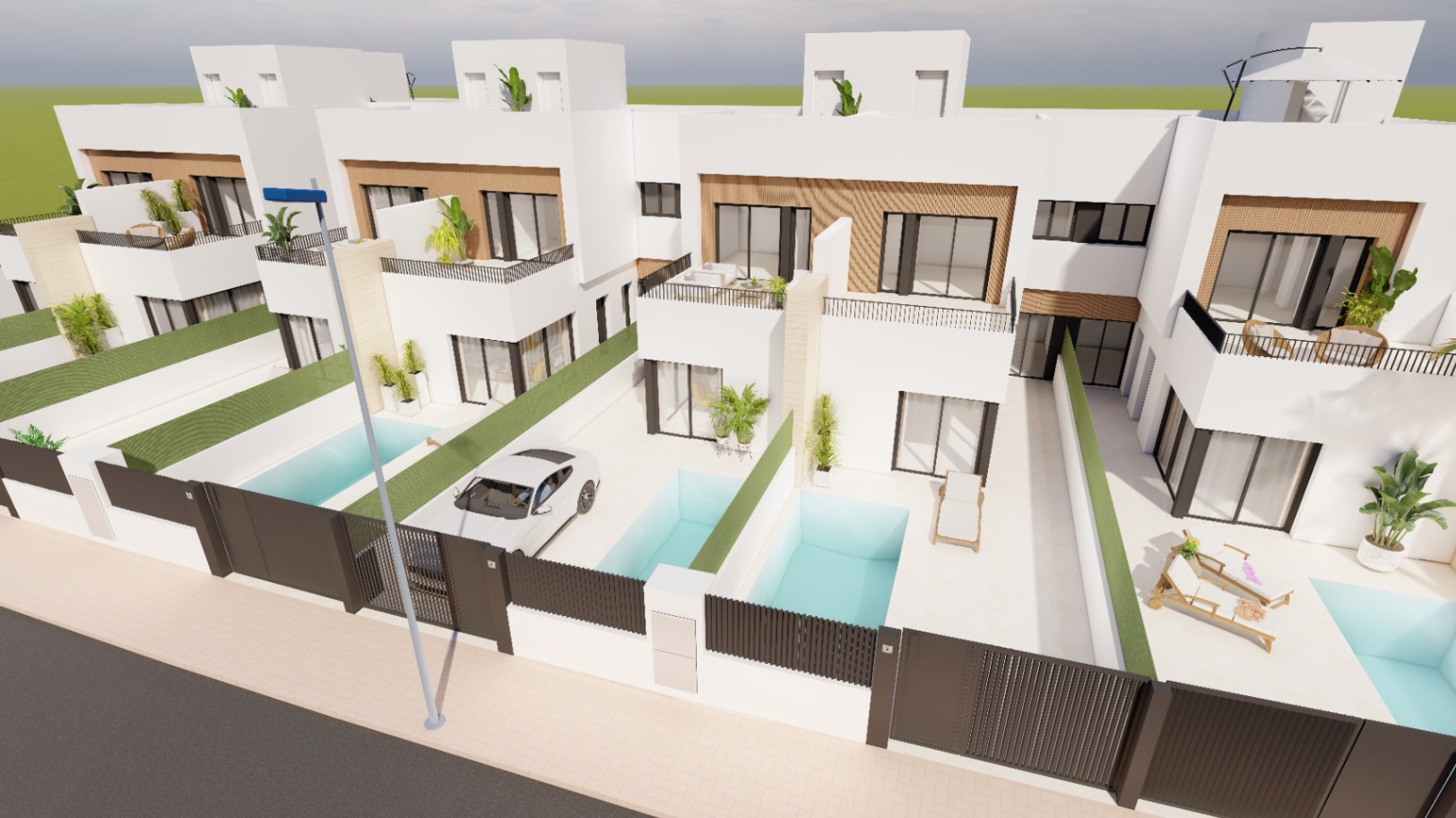 Chalet for sale with 3 bedrooms and pool in San Javier