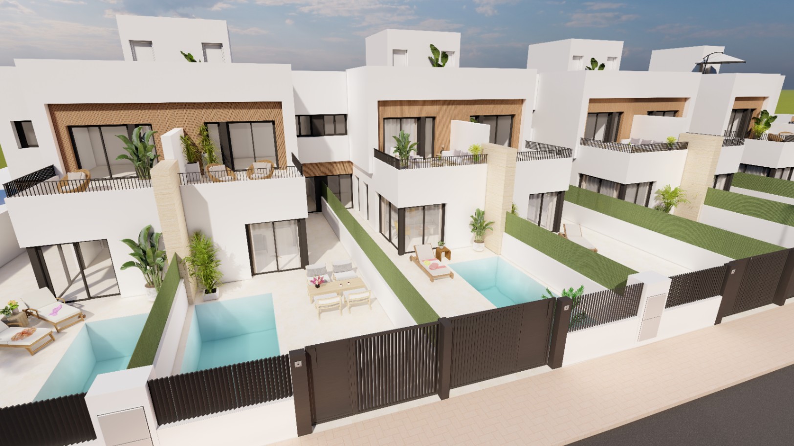 Chalet for sale with 3 bedrooms and pool in San Javier