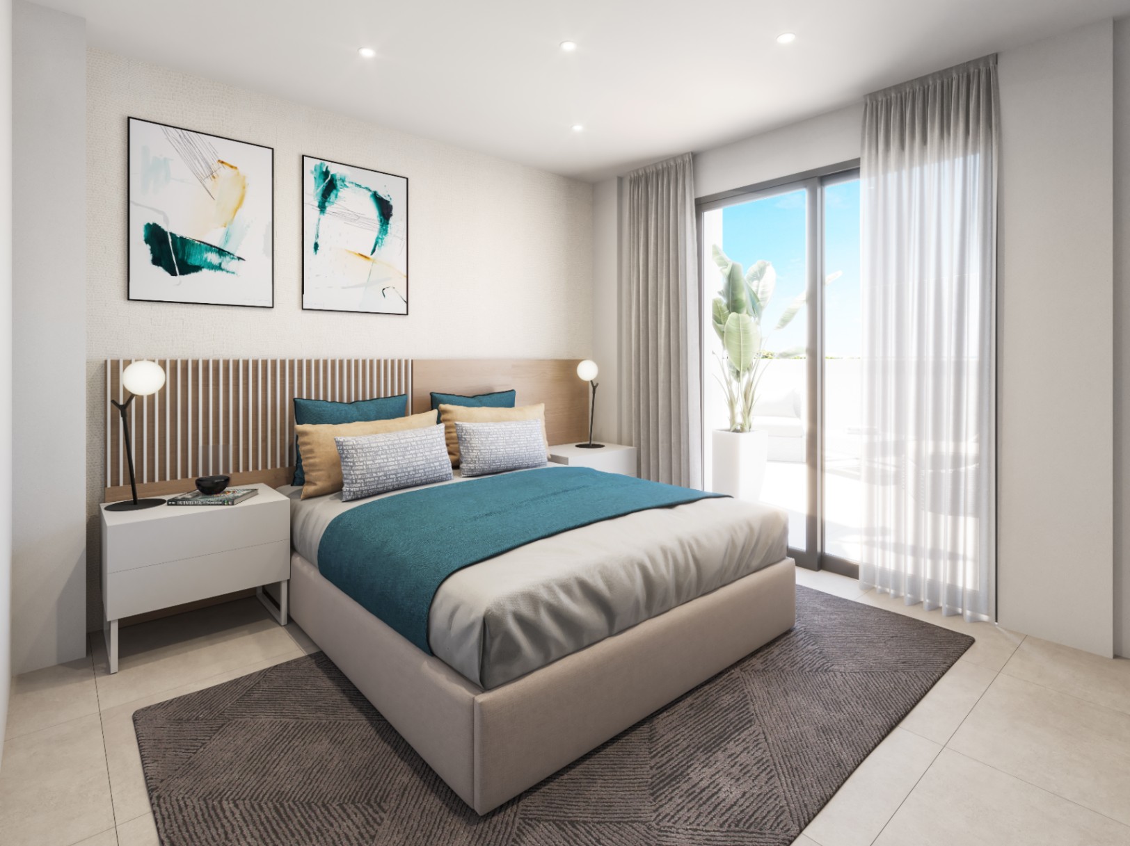 Bungalow en venta de 1 dormitorio en San Pedro del Pinatar
