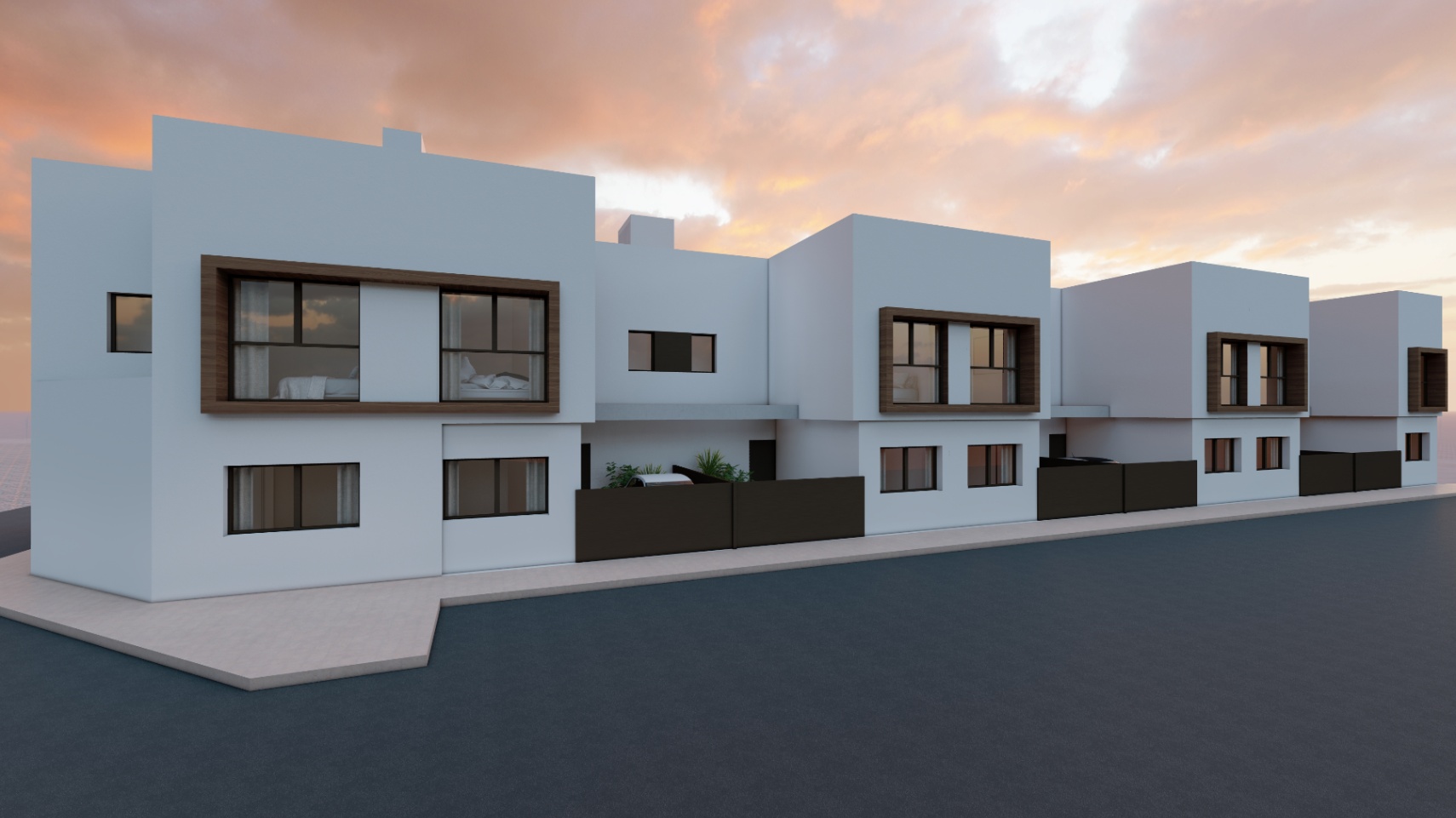Casa adosada en venta con 3 dormitorios y piscina en San Javier