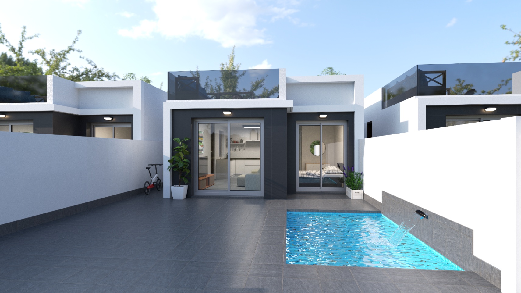 SANJAVIER10122025 - Chalet en venta de 3 dormitorios con piscina en San Javier