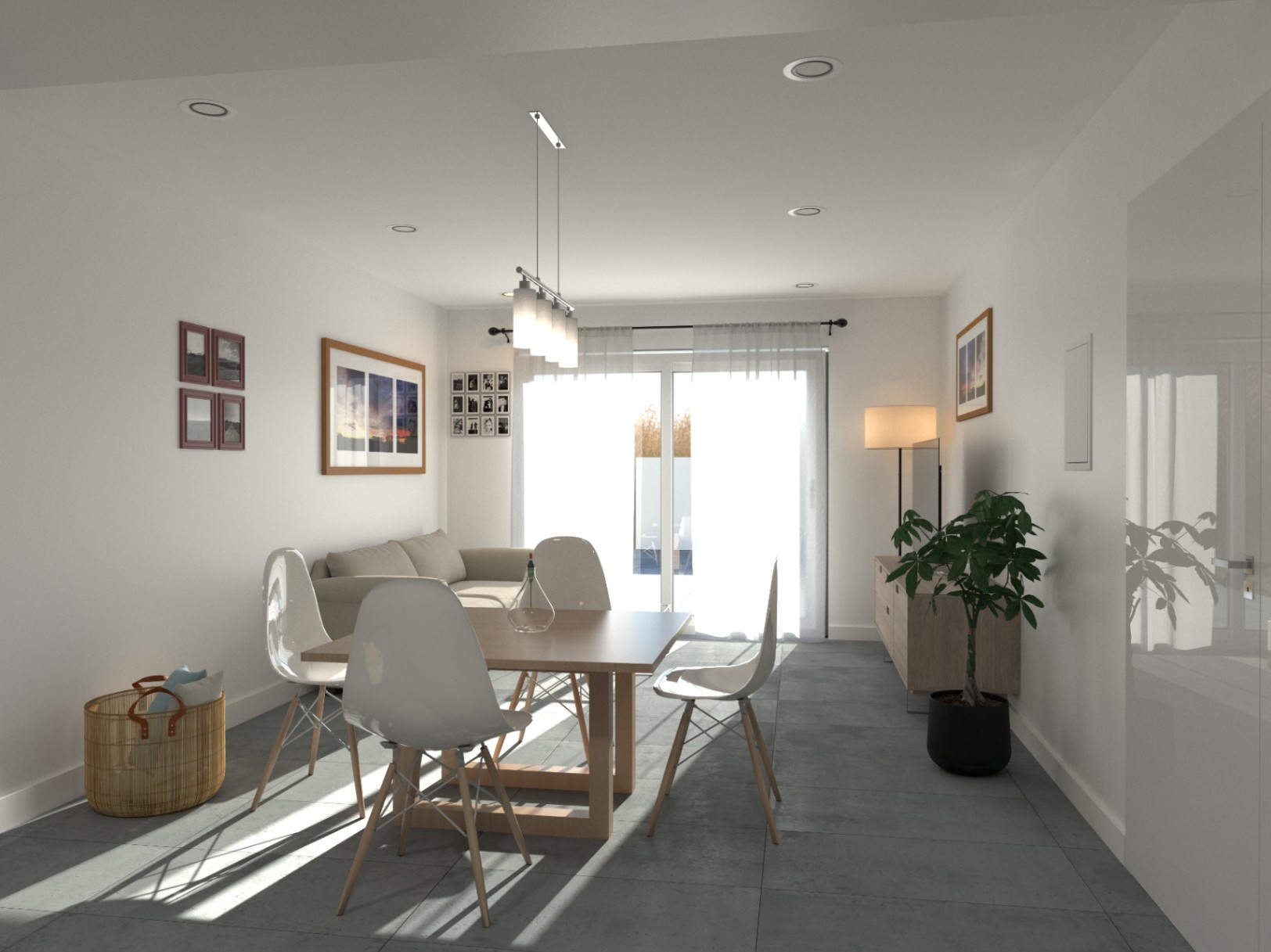 Chalet en venta de 3 dormitorios con piscina en San Javier