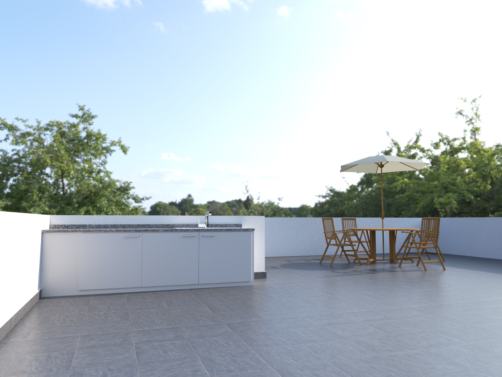 Chalet en venta de 3 dormitorios con piscina en San Javier