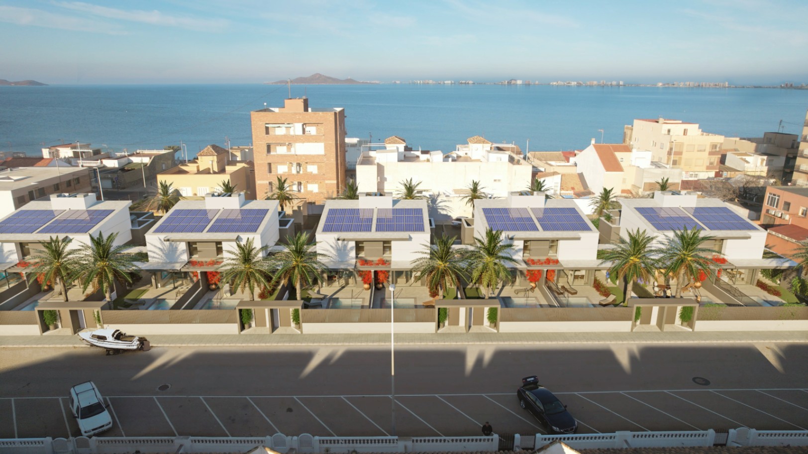 Chalet en venta en Cartagena con 3 dormitorios y piscina.