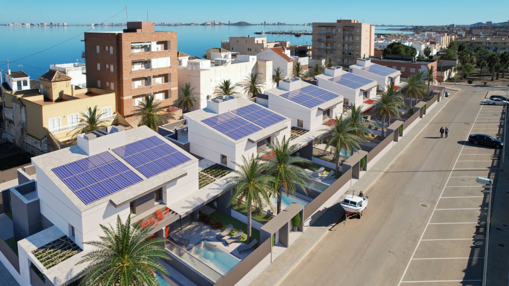 Chalet en venta en Cartagena con 3 dormitorios y piscina.