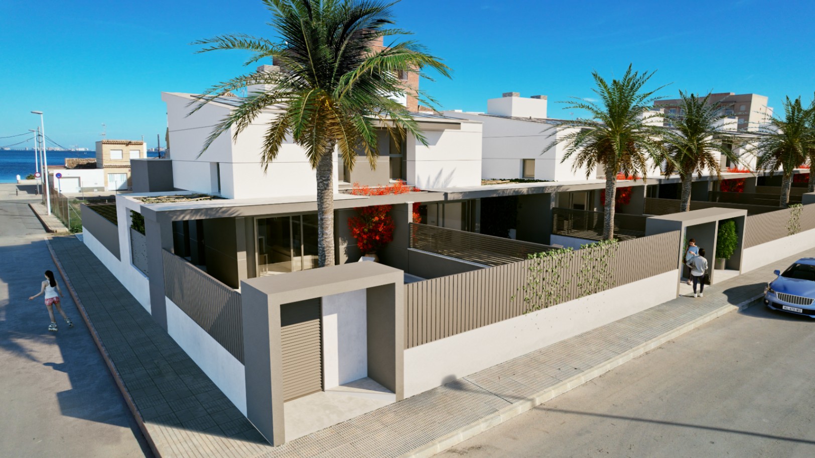 Chalet en venta en Cartagena con 3 dormitorios y piscina.