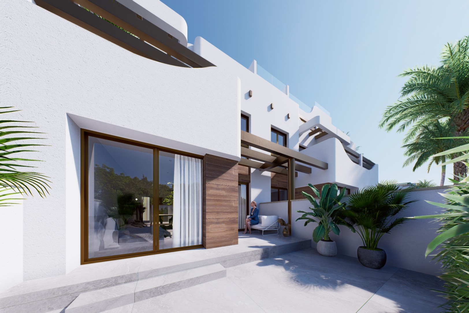 Precioso apartamento en segunda linea del mar .