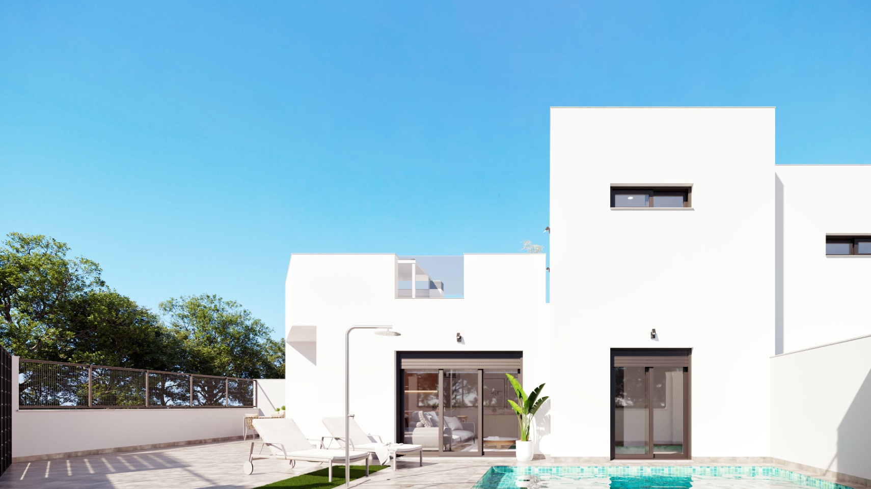 Chalet en venta con 2 dormitorios y piscina en Torre-Pacheco