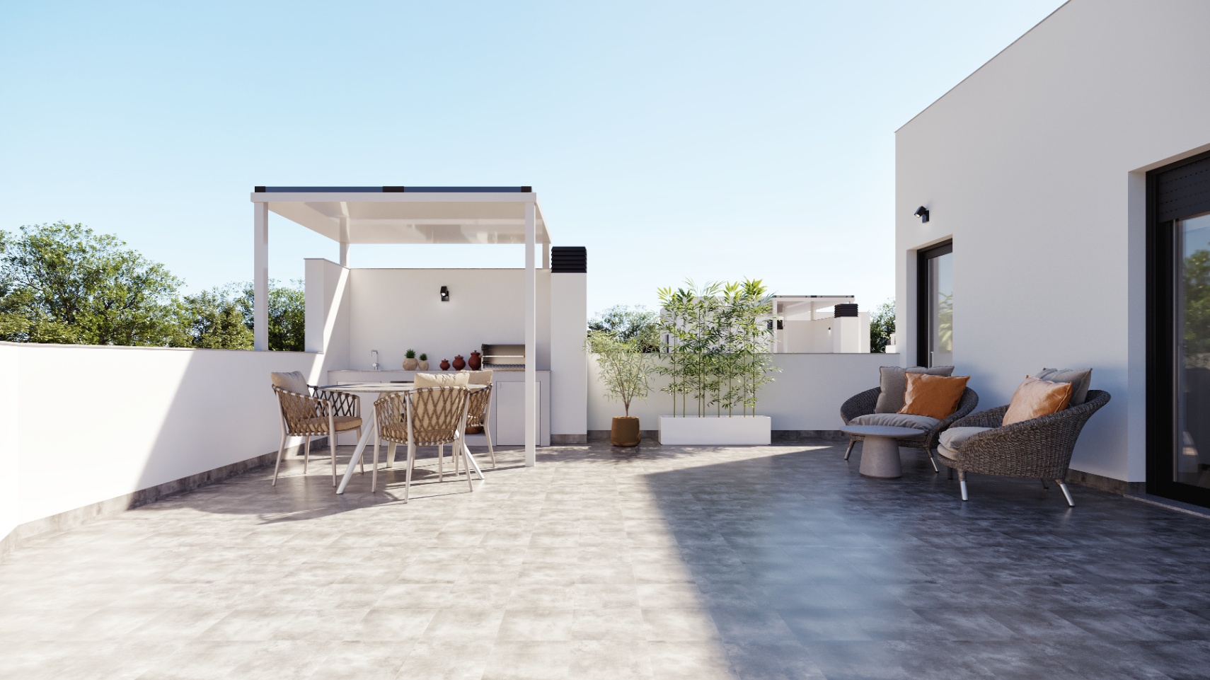 Chalet en venta con 2 dormitorios y piscina en Torre-Pacheco