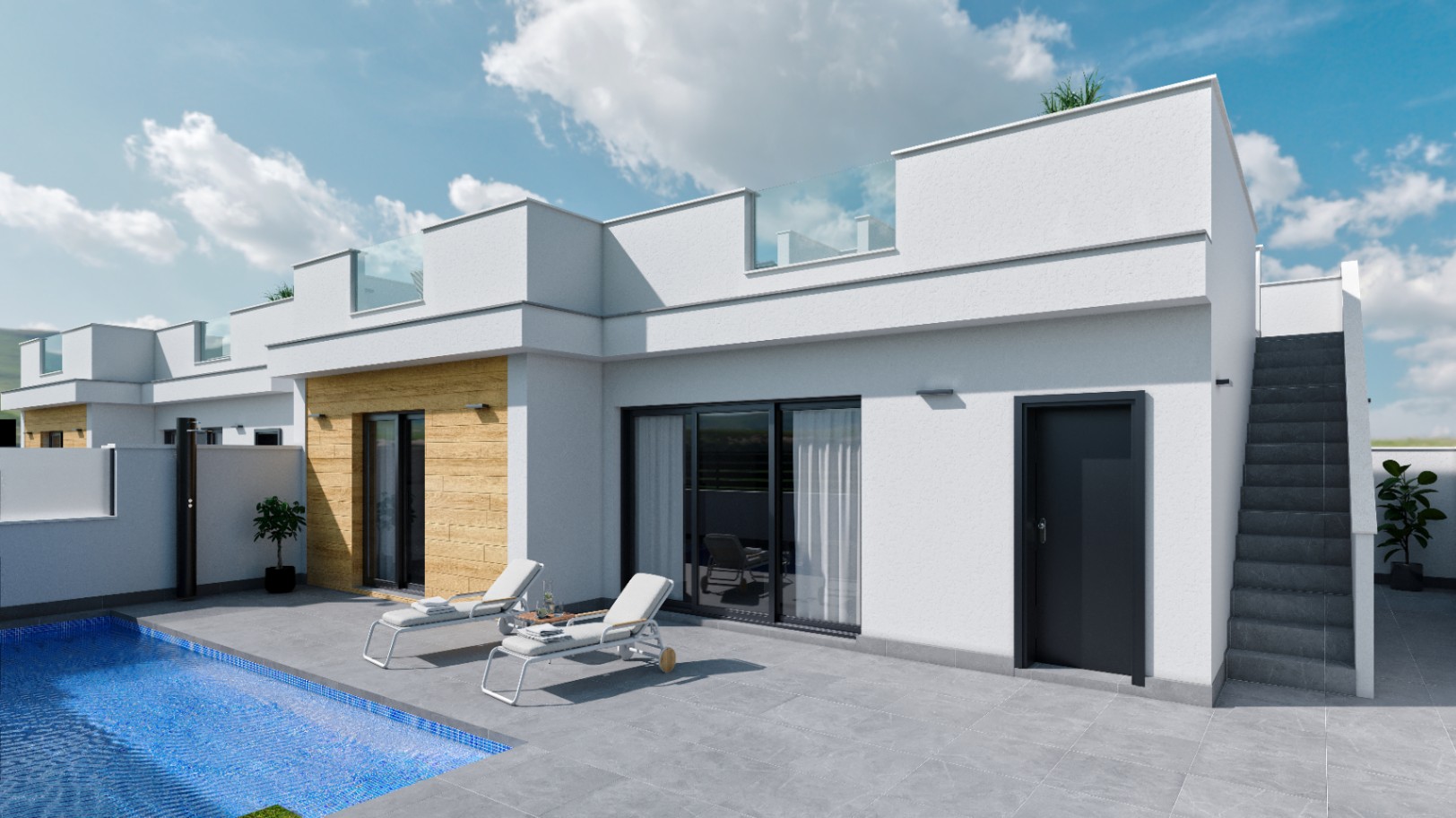 Chalet en Torre-Pacheco con piscina y 2 habitaciones en venta