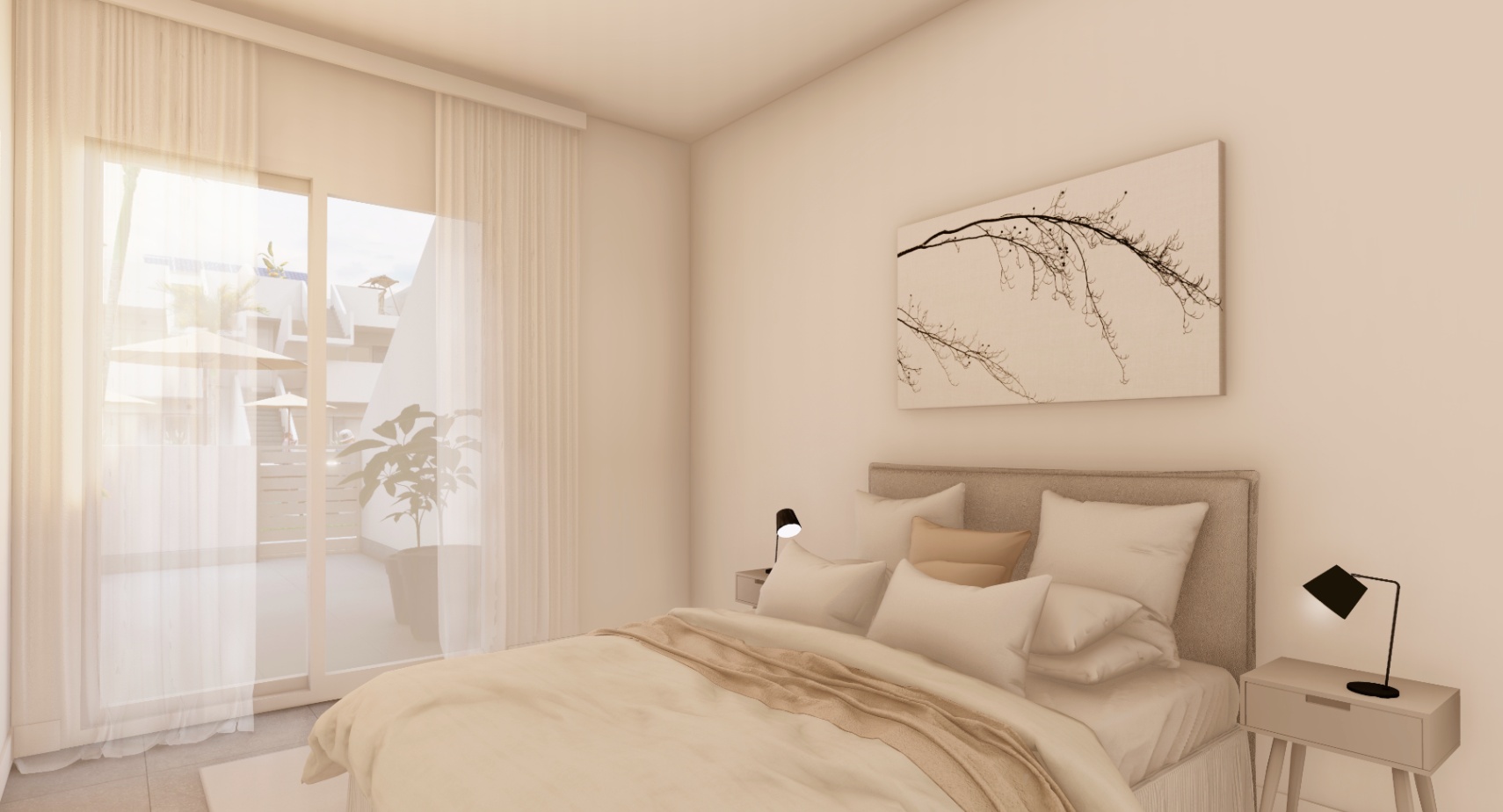 Bungalow en venta en Torre-Pacheco: 3 habitaciones y piscina comunitaria