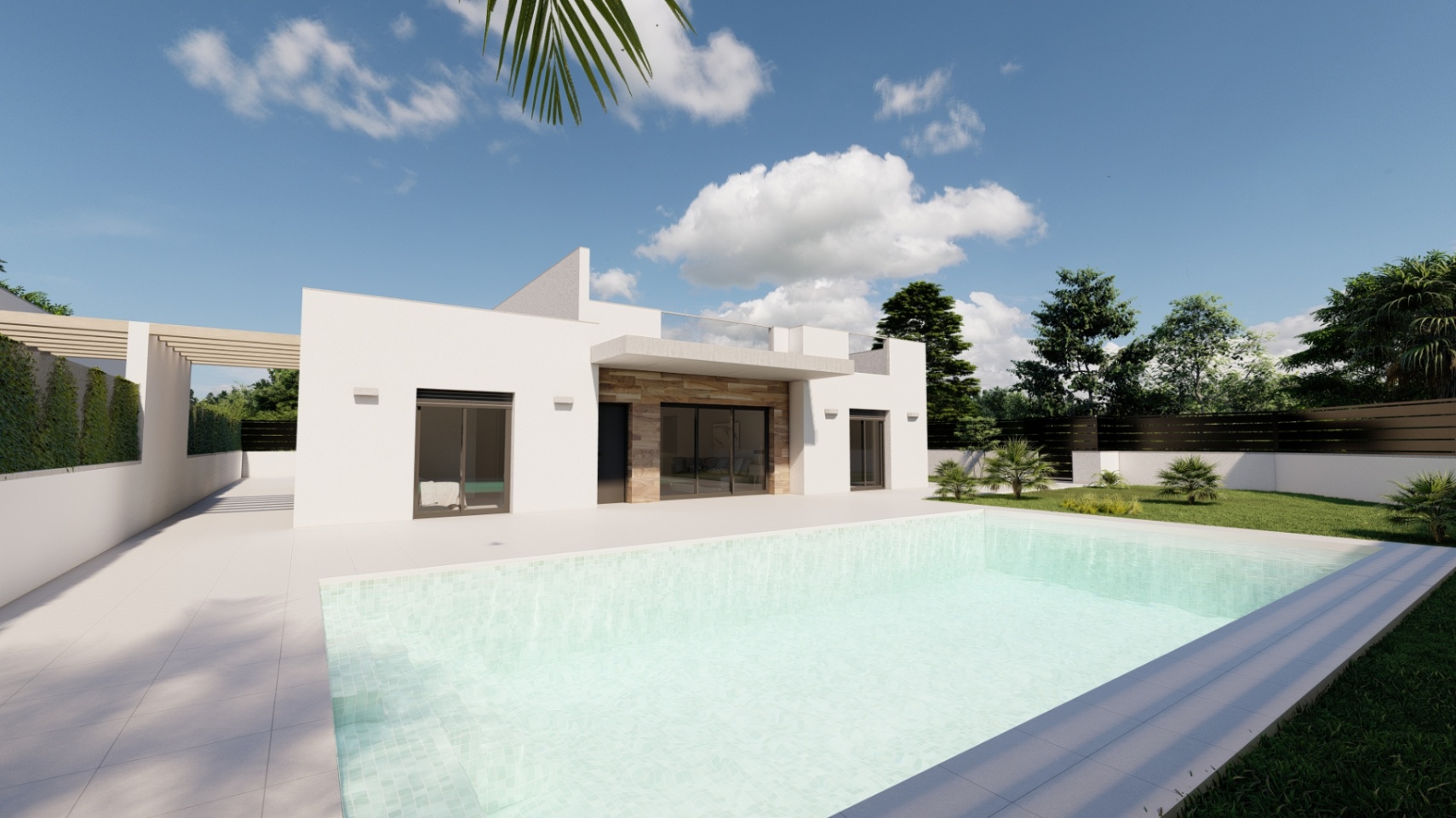 Chalet en venta de 4 habitaciones con piscina en Torre-Pacheco