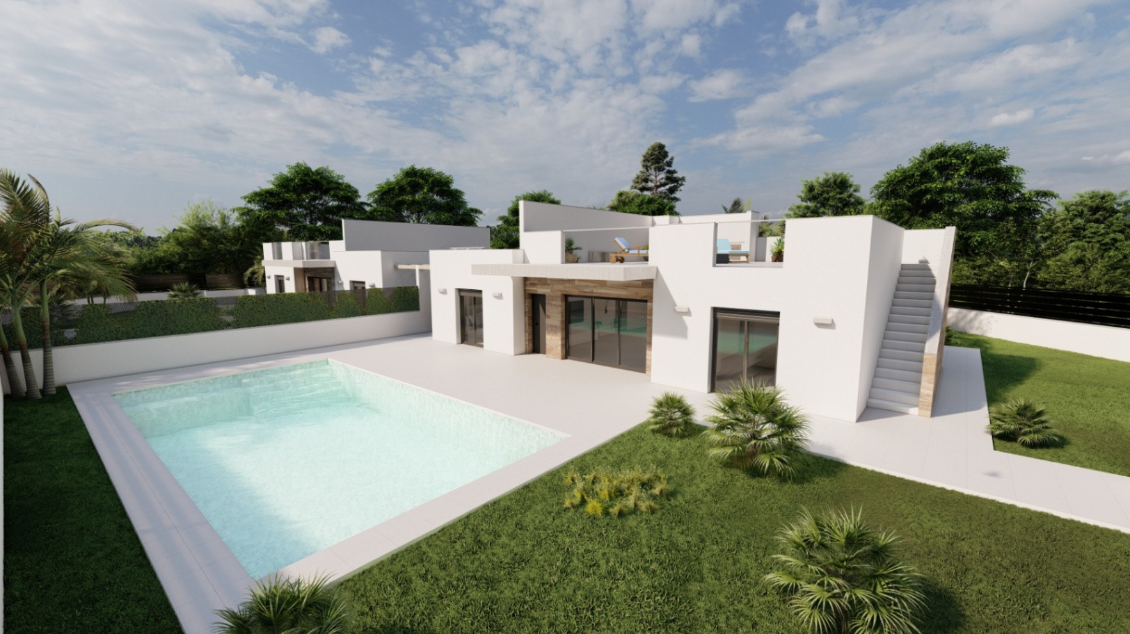 Chalet en venta de 4 habitaciones con piscina en Torre-Pacheco