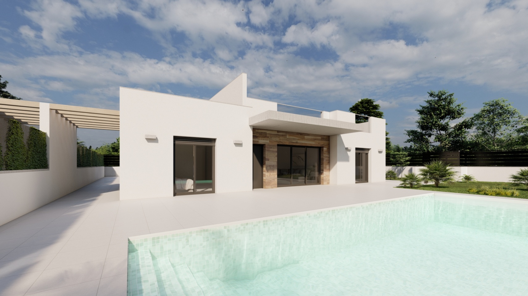 Chalet en venta de 4 habitaciones con piscina en Torre-Pacheco