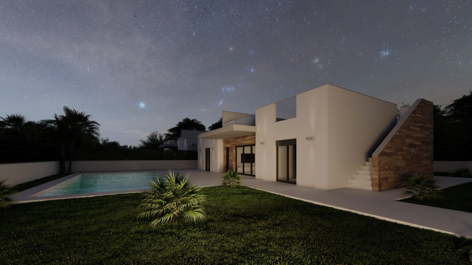 Chalet en venta de 4 habitaciones con piscina en Torre-Pacheco