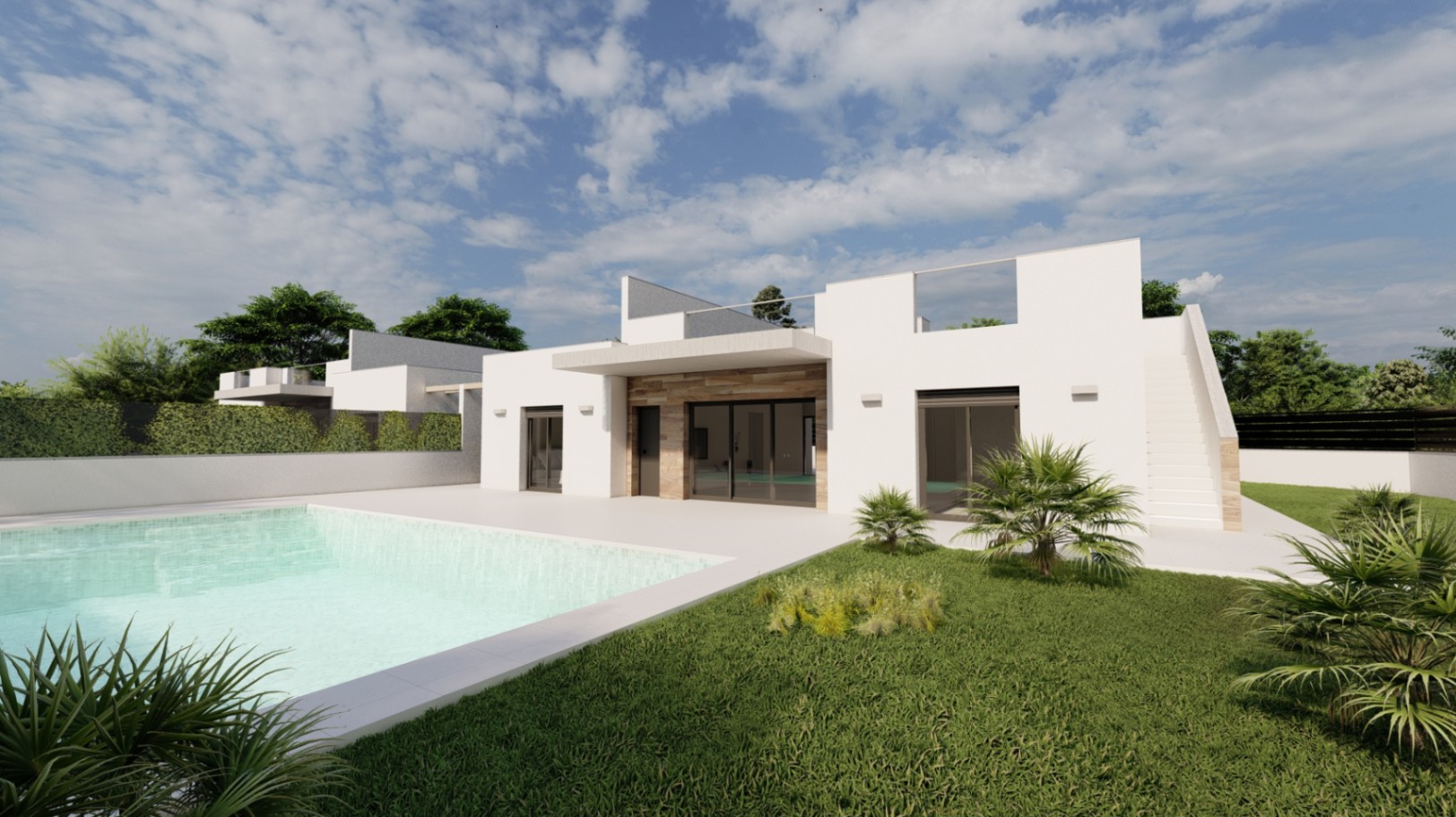 Chalet en venta de 4 habitaciones con piscina en Torre-Pacheco