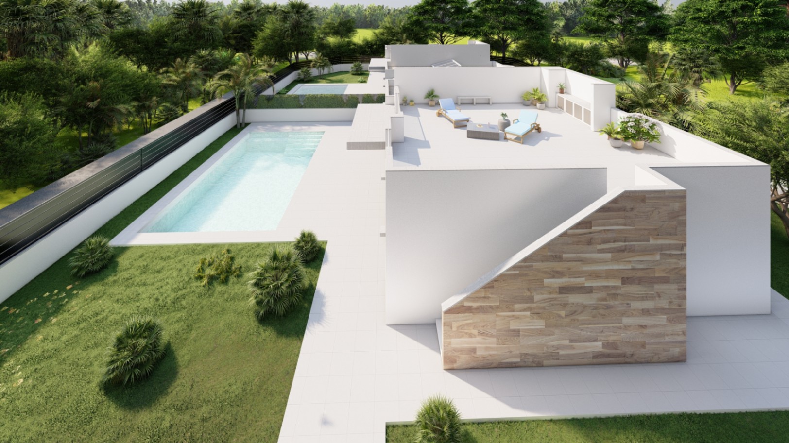 Chalet en venta de 4 habitaciones con piscina en Torre-Pacheco
