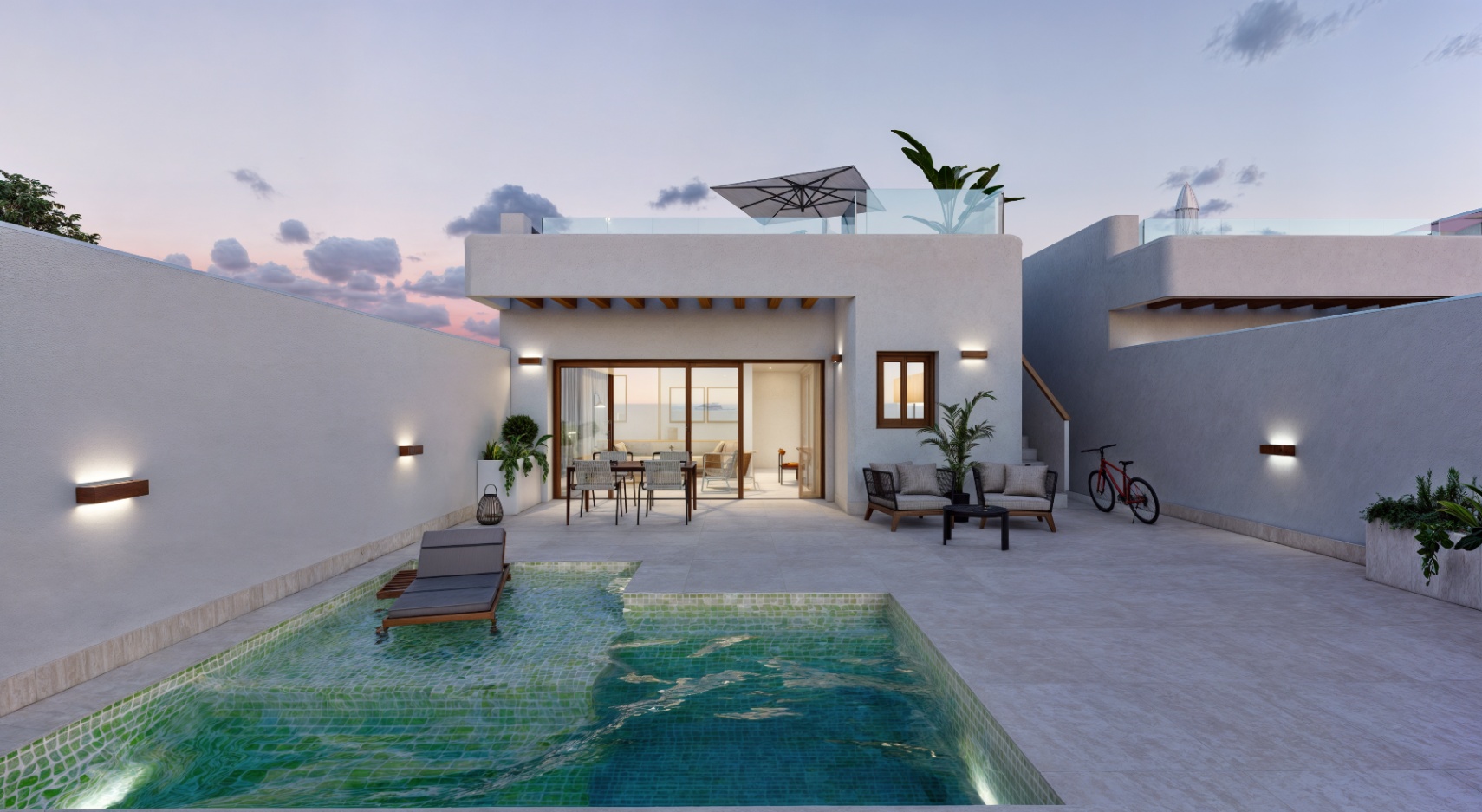 Chalet in Torre-Pacheco with pool and garden, ready to enjoy!