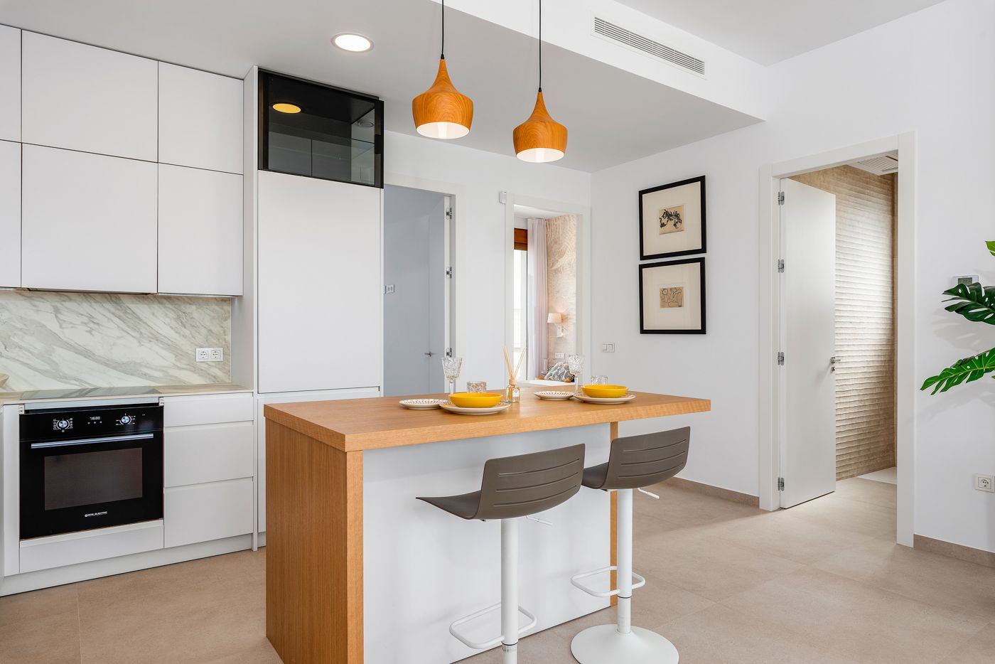 Villa de obra nueva  en Vera, Almería a 200 metros de la playa .