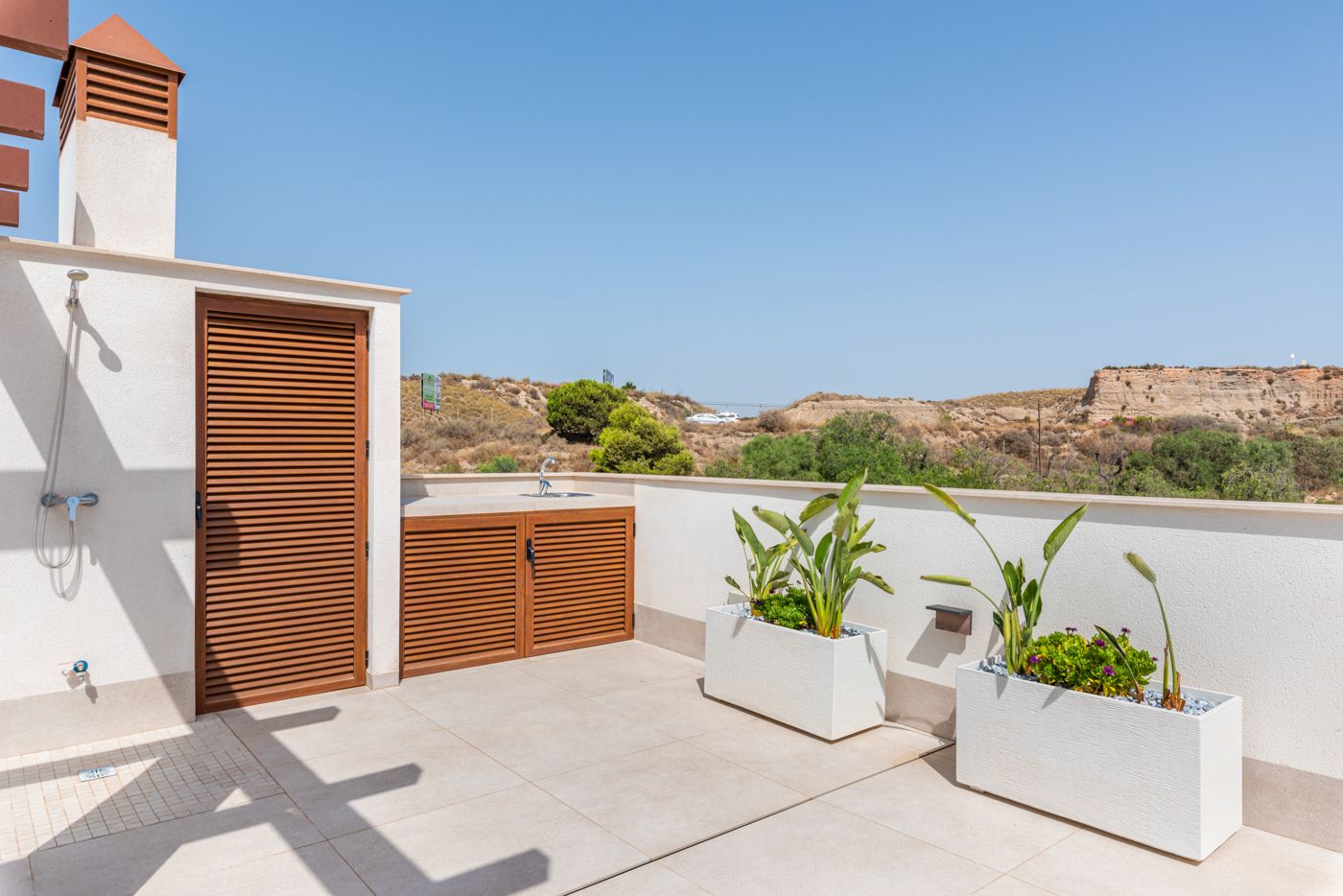 Villa de obra nueva  en Vera, Almería a 200 metros de la playa .