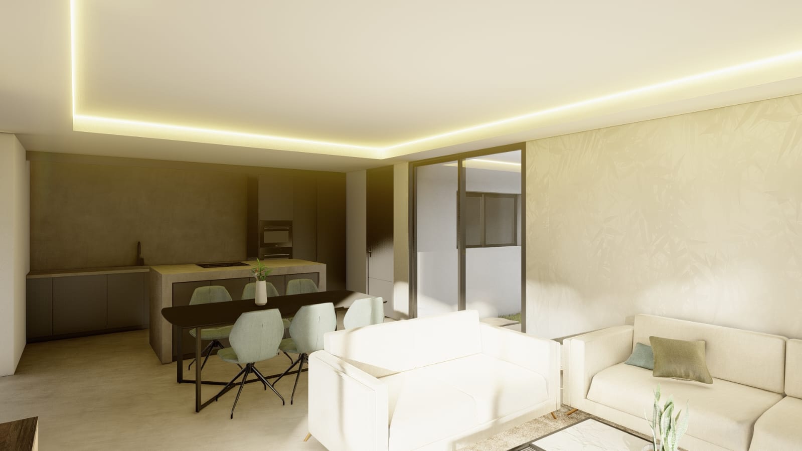 Finca moderne avec piscine privée à Callosa de Ensarriá