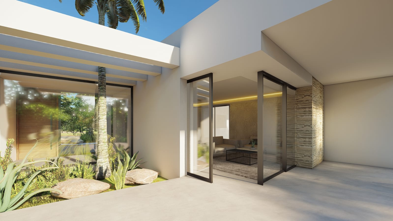 Finca moderne avec piscine privée à Callosa de Ensarriá