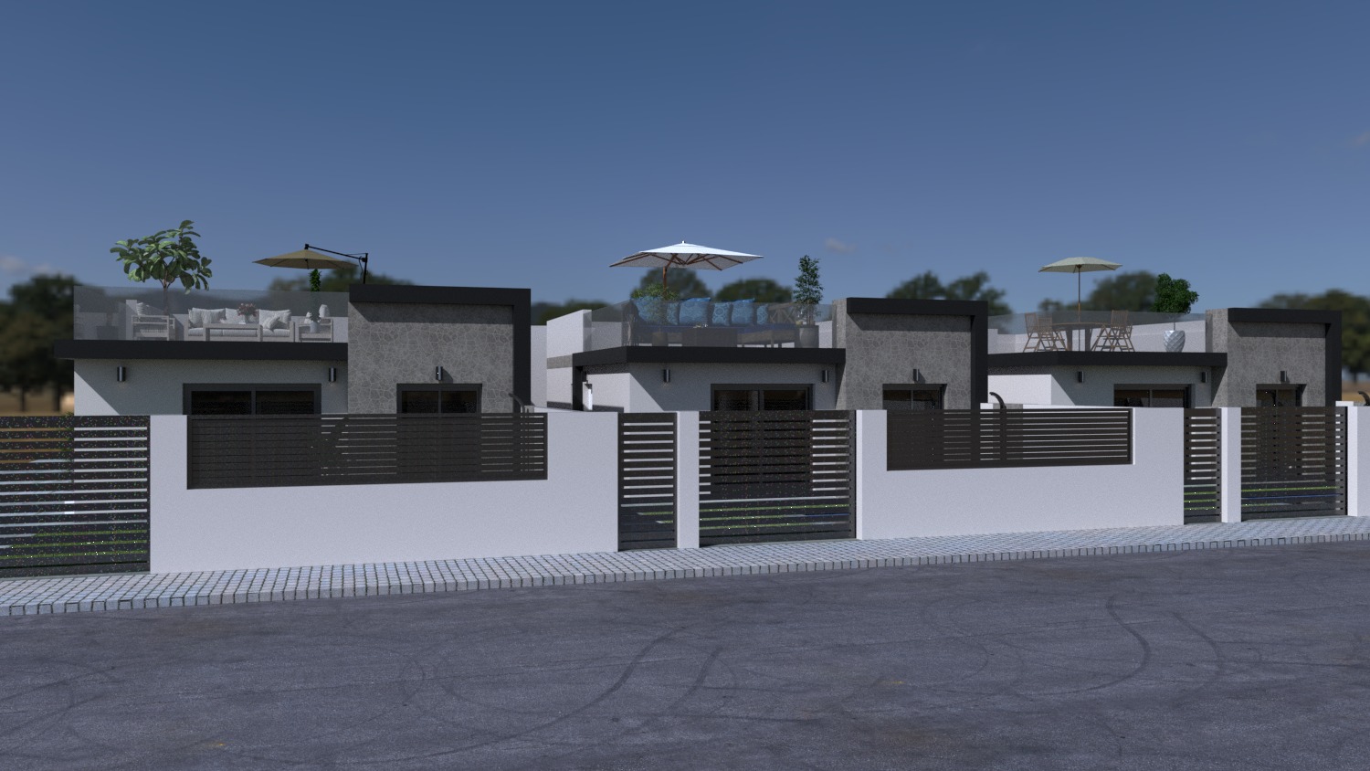 Chalet en Balsicas con piscina privada y 3 dormitorios