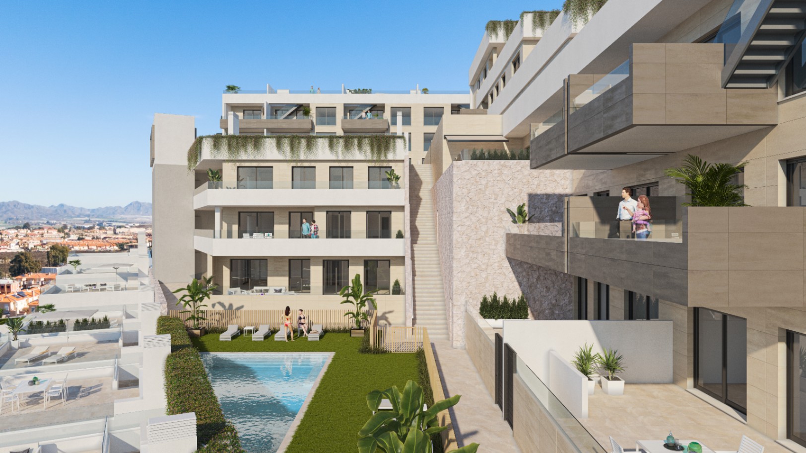 Apartamento en venta de 2 habitaciones en Águilas, Murcia.