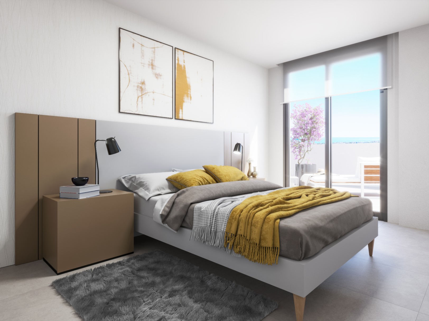 Apartamentos de 2 y 3 Dormitorios en Vera Playa con vistas al Mar