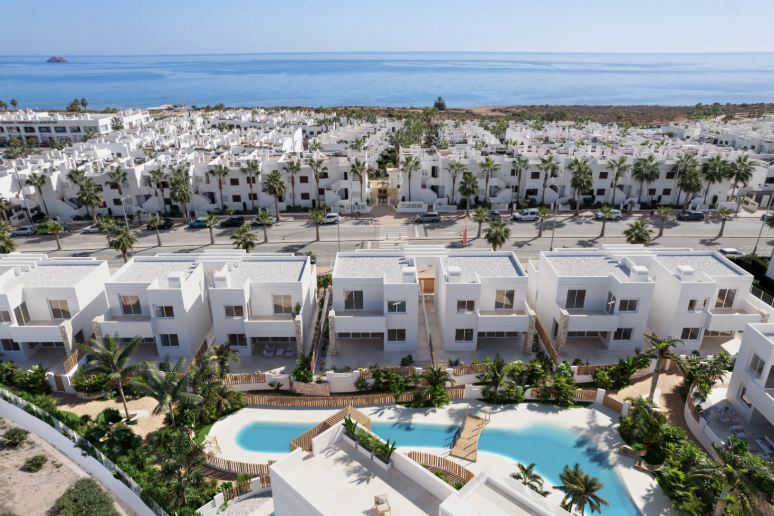 Villas y Bungalows con 3 y 2 Dormintorios en San Juan de los Terreros con Vistas al Mar. Entrega 12/2026