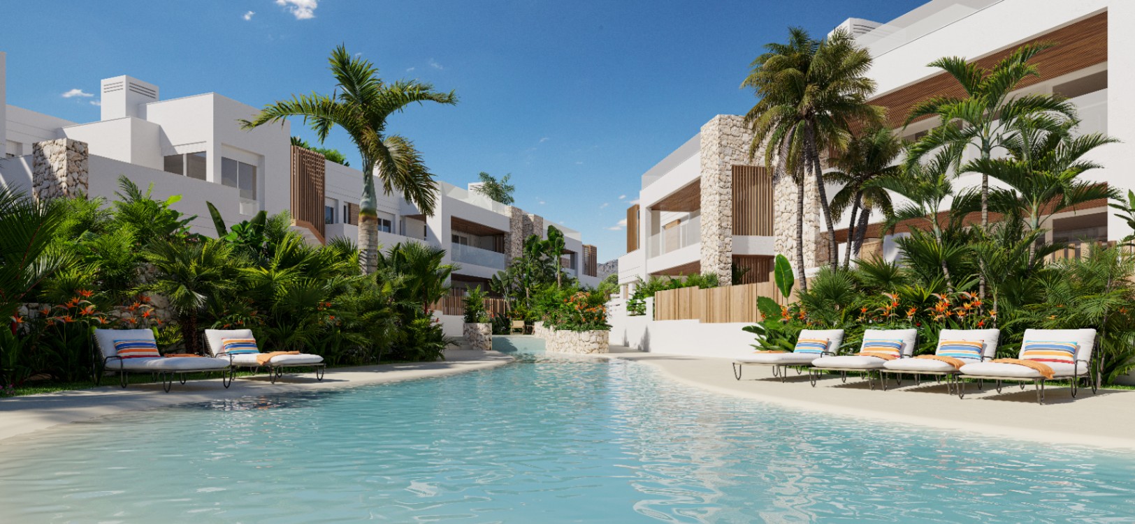 Villas y Bungalows con 3 y 2 Dormintorios en San Juan de los Terreros con Vistas al Mar. Entrega 12/2026