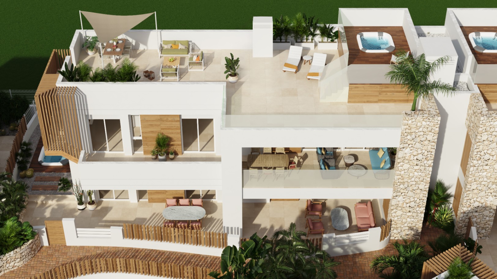 Villas y Bungalows con 3 y 2 Dormintorios en San Juan de los Terreros con Vistas al Mar. Entrega 12/2026