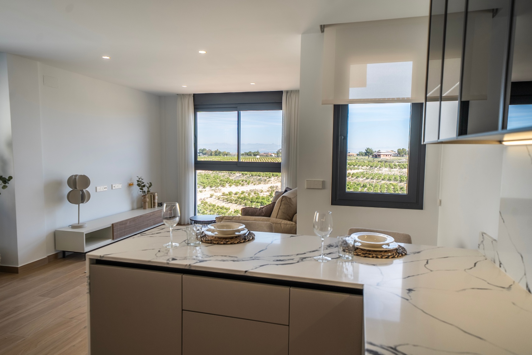 8 Luxuriöse Villen in Algorfa mit 3 und 6 Schlafzimmern – bezugsfertig