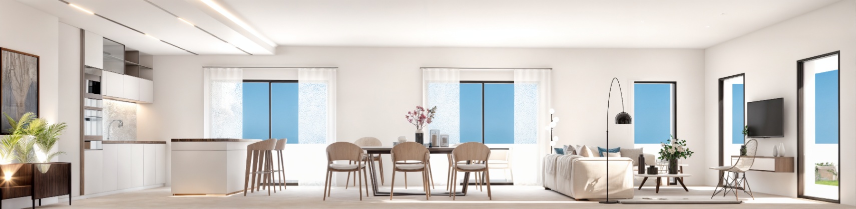 Villa témoin 3 + 1 chambres à Finestrat avec vue sur mer