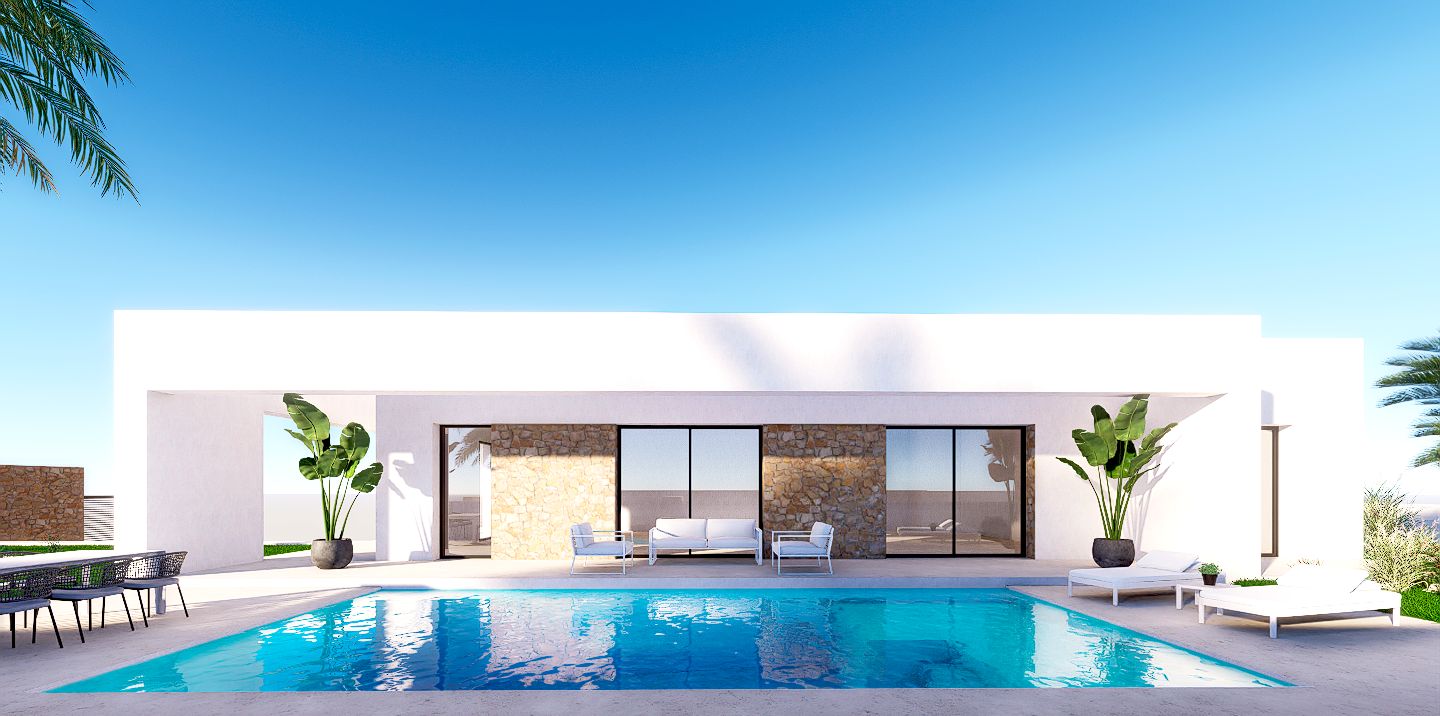 Villa témoin 3 + 1 chambres à Finestrat avec vue sur mer