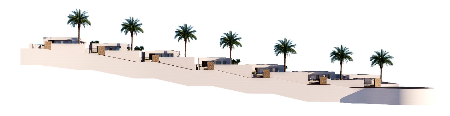 Villa témoin 3 + 1 chambres à Finestrat avec vue sur mer